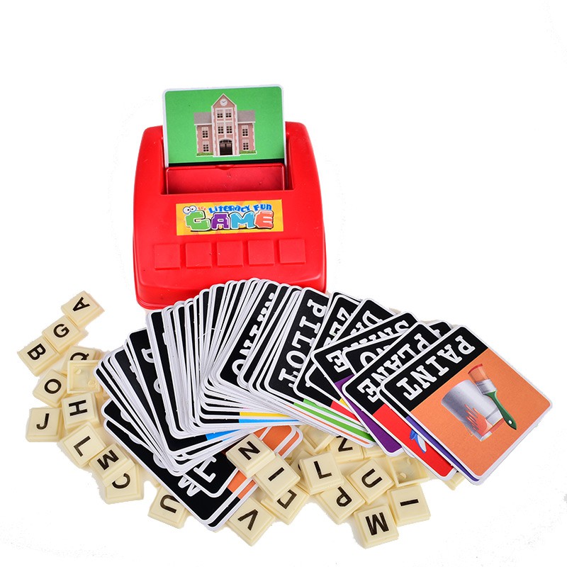 ET 809 Vocabulary Spelling Family Game As Picture